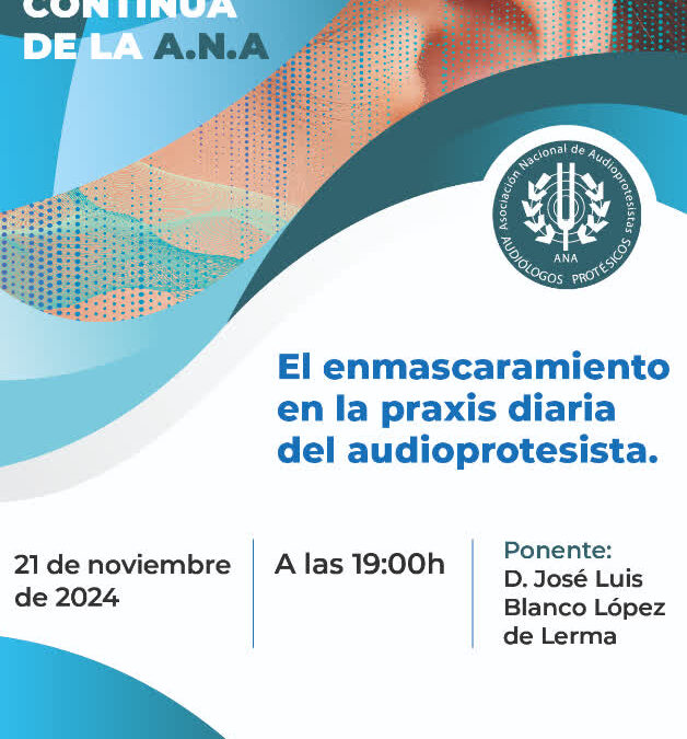 4º curso de formación continua de la ANA.